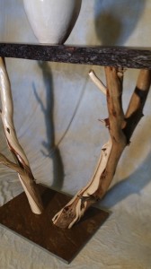 juniper legs w walknut top